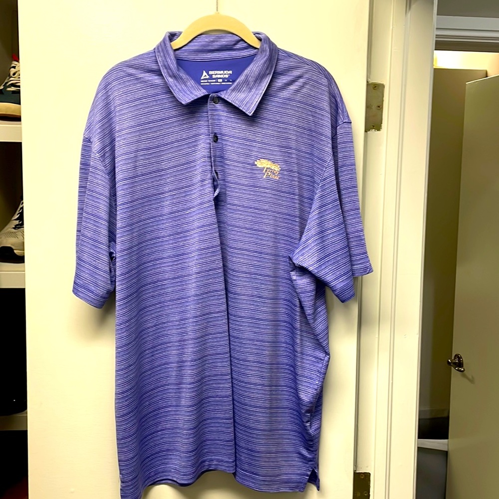 Torrey Pines - XL Bermuda Sands purple golf polo